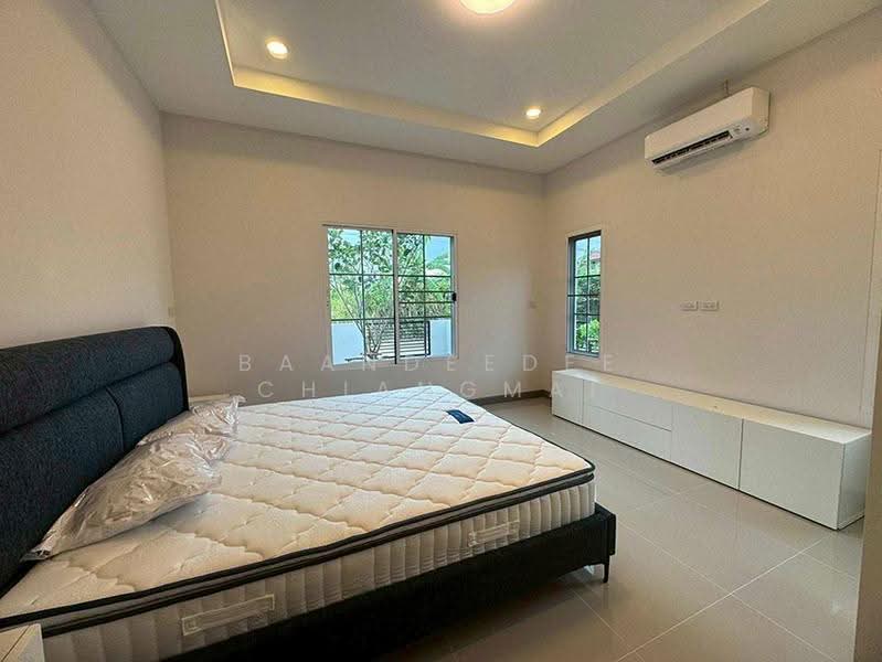 A house for rent near Kad Farang, Chiang Mai Rental Price: 25,000 THB / month Property ID No.14H1064, Chiang Mai, Ban Waen, Hang Dong, Chiang Mai, 3 Bedrooms, 100 sqm, Single Detached House For Rent, by Baandeedee Chiangmai, 500610877 - DDproperty.com