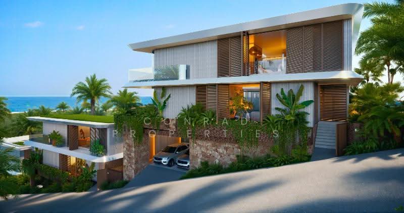Stunning 3 Bed Sea View Villas on Bangpor Beach, Surat Thani, Mae Nam, Ko Samui, Surat Thani, 3 Bedrooms, 356 sqm, Villa For Sale, by Conrad Properties, 500611233 - DDproperty.com