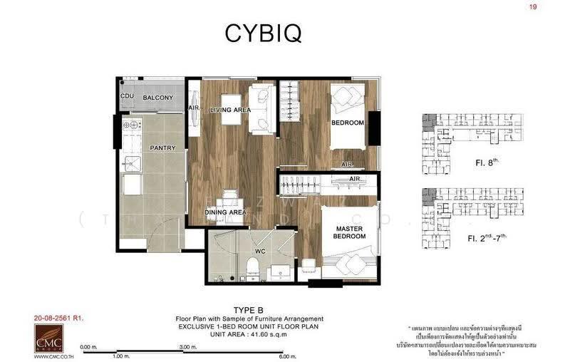 CYBIQ Ramkhamhaeng, Bangkok, 86 Soi Ramkamhaeng24 – 14, Hua Mak, Bang Kapi, Bangkok, 2 Bedrooms, 42 sqm, Condo For Sale, by Fazwaz (Thailand) Co., Ltd., 500611268 - DDproperty.com