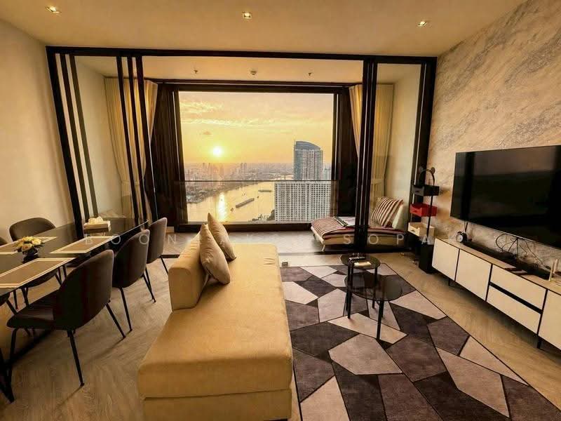 Chapter Charoennakhon–Riverside, bangkok, Charoennakorn Road, Bang Lam Phu Lang, Khlong San, Bangkok, 2 Bedrooms, 79 sqm, Condo For Rent, by Boonraksa Sopak, 500611895 - DDproperty.com