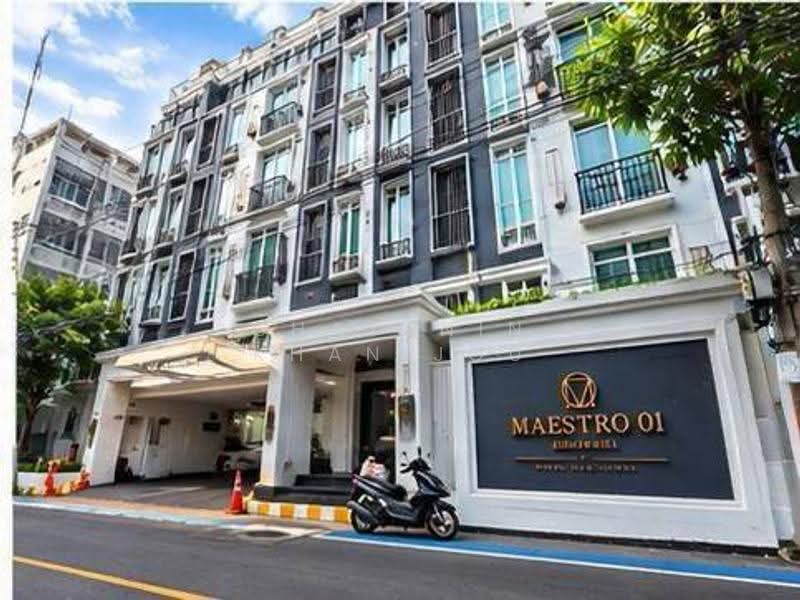 Maestro 01 Sathorn-Yenakat, Bangkok, 14 Yen Akat Road, Thung Maha Mek, Sathon, Bangkok, 1 Bedroom, 34 sqm, Condo For Rent, by Chayanin Khanijou, 500613805 - DDproperty.com