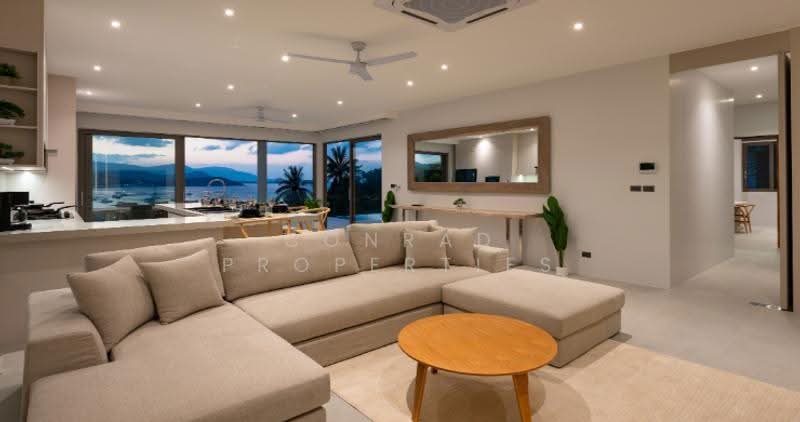 Beautiful 4 Bed Sunset Sea View Villa in Bangrak, สุราษฎร์ธานี, บ่อผุด, เกาะสมุย, สุราษฎร์ธานี, 374 ตร.ม., วิลล่า ขาย, โดย Conrad Properties, 500614586 - DDproperty.com