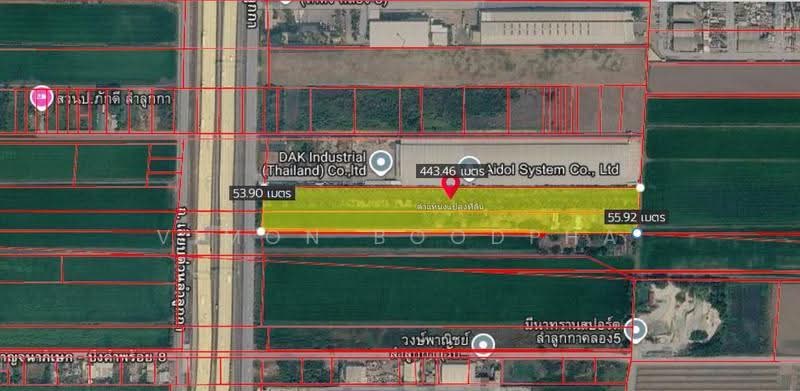 บ้านพร้อมที่ดิน เลียบด่วนลําลูกกา, Pathum Thani, Bung Kham Proi, Lam Luk Ka, Pathum Thani, , 25,084 sqm, Land For Sale, by Vimon Boodpha, 500615298 - DDproperty.com