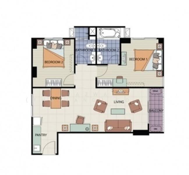 The Link Sukhumvit 64, Bangkok, Soi Sukhumvit 64 Sukhumvit Road, Bang Chak, Phra Khanong, Bangkok, 2 Bedrooms, 72 sqm, Condo For Sale, by Fazwaz (Thailand) Co., Ltd., 500615359 - DDproperty.com