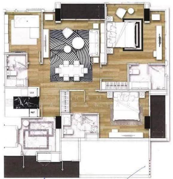Mieler Sukhumvit 40, Bangkok, Soi Sukjai, Khong Tan, Khlong Toei, Bangkok, 3 Bedrooms, 110 sqm, Condo For Rent, by Pichamon Chawbantard, 500615677 - DDproperty.com
