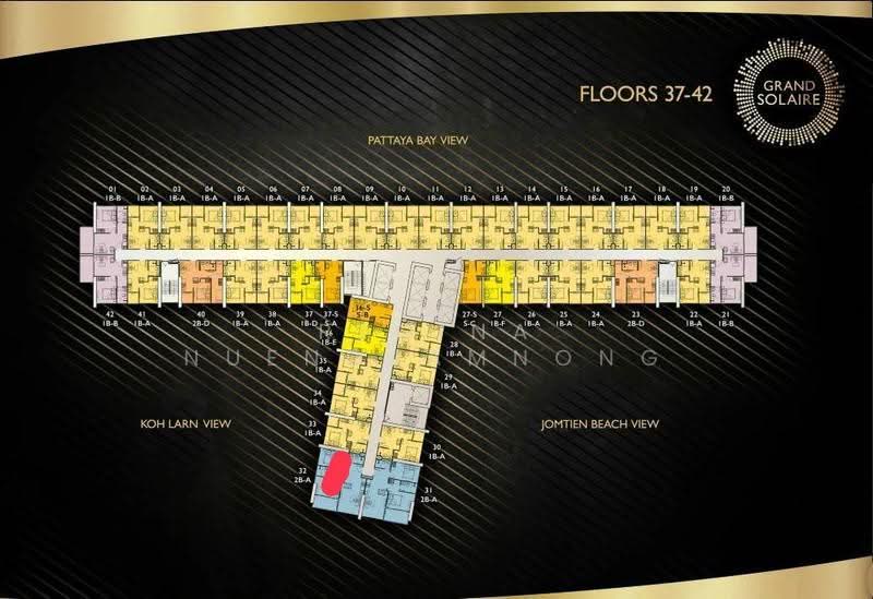 Grand Solaire Pattaya, Chon Buri (Pattaya), Bang Lamung, Bang Lamung (Pattaya), Chon Buri (Pattaya), 2 Bedrooms, 61 sqm, Condo For Sale, by Regina Nuengjamnong, 500616496 - DDproperty.com