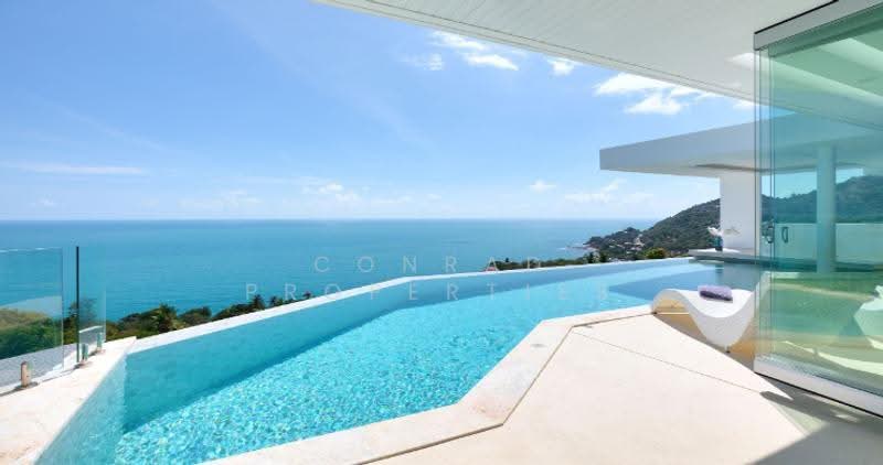 Luxury 5 Bed Panoramic Sea View Villa in Chaweng Noi, สุราษฎร์ธานี, บ่อผุด, เกาะสมุย, สุราษฎร์ธานี, 308 ตร.ม., วิลล่า ขาย, โดย Conrad Properties, 500616836 - DDproperty.com