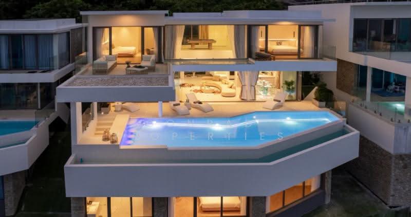 Luxury 5 Bed Panoramic Sea View Villa in Chaweng Noi, สุราษฎร์ธานี, บ่อผุด, เกาะสมุย, สุราษฎร์ธานี, 308 ตร.ม., วิลล่า ขาย, โดย Conrad Properties, 500616836 - DDproperty.com