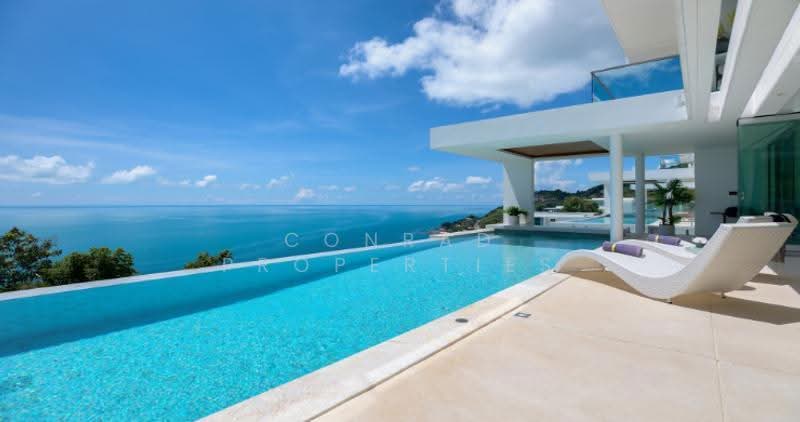 Contemporary 4 Bed Sea View Villa in Chaweng Noi, Surat Thani, Bo Put, Ko Samui, Surat Thani, 4 Bedrooms, 278 sqm, Villa For Sale, by Conrad Properties, 500616873 - DDproperty.com