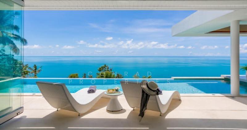Contemporary 4 Bed Sea View Villa in Chaweng Noi, สุราษฎร์ธานี, บ่อผุด, เกาะสมุย, สุราษฎร์ธานี, 278 ตร.ม., วิลล่า ขาย, โดย Conrad Properties, 500616873 - DDproperty.com