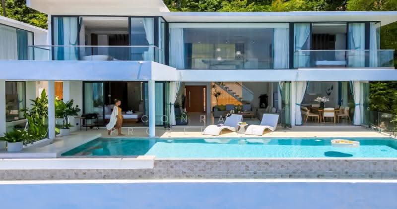 Contemporary 4 Bed Sea View Villa in Chaweng Noi, สุราษฎร์ธานี, บ่อผุด, เกาะสมุย, สุราษฎร์ธานี, 278 ตร.ม., วิลล่า ขาย, โดย Conrad Properties, 500616873 - DDproperty.com
