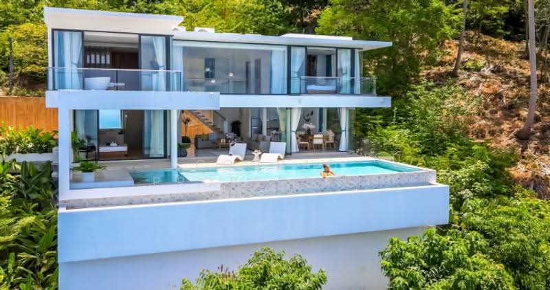 Contemporary 4 Bed Sea View Villa in Chaweng Noi, Surat Thani, Bo Put, Ko Samui, Surat Thani, 4 Bedrooms, 278 sqm, Villa For Sale, by Conrad Properties, 500616873 - DDproperty.com