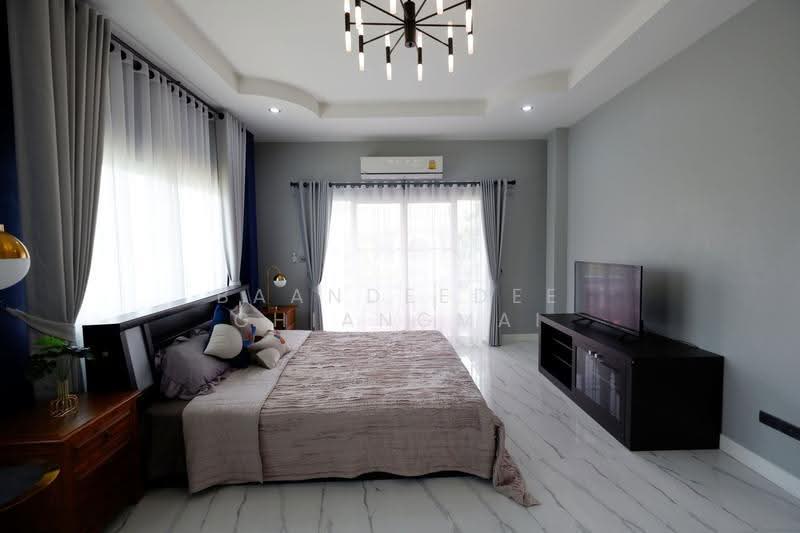 Luxury Pool Villa for Rent near CentralFestival, Chiang Mai Rental Price: 65,000 THB /month No.6P008, Chiang Mai, San Sai Noi, San Sai, Chiang Mai, 5 Bedrooms, 200 sqm, Single Detached House For Rent, by Baandeedee Chiangmai, 500617276 - DDproperty.com