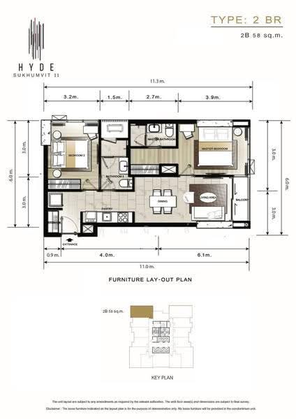 Hyde Sukhumvit 11 : ไฮด์ สุขุมวิท11, กรุงเทพ, 11 ซอยสุขุมวิท 11, คลองเตยเหนือ, วัฒนา, กรุงเทพ, 59 ตร.ม., คอนโด ขาย, โดย คุณนิวส์, 500617498 - DDproperty.com