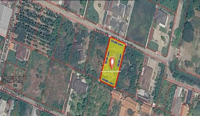ซอยกรุงเทพกรีฑา 8 แยก3, กรุงเทพ, หัวหมาก, บางกะปิ, กรุงเทพ, 1,200 ตร.ม., ที่ดิน ขาย, โดย ชนะชาติ นนท์ตา, 500617757 - DDproperty.com
