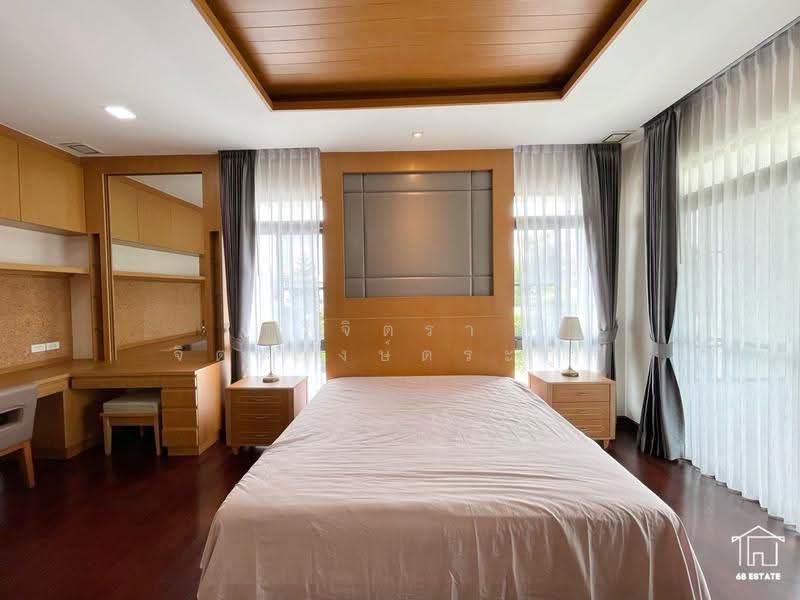 Mantana Lake Watcharapol, Bangkok, Sukhaphiban 5 Road, O-Ngoen, Sai Mai, Bangkok, 4 Bedrooms, 300 sqm, Single Detached House For Rent, by วิจิตรา จิตรวงษ์ตระกูล, 500618374 - DDproperty.com
