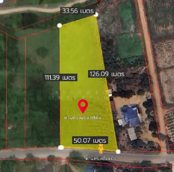 Land for sale in Na Wang Hin, Phanat Nikhom District: 3 rai, located in Soi Ban Noen School, Chon Buri (Pattaya), Na Wang Hin, Phanat Nikhom, Chon Buri (Pattaya), , 4,800 sqm, Land For Sale, by RICHWELL INTERPLUS, 500618621 - DDproperty.com