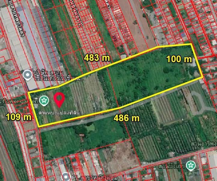 Land for sale, 35 rai, located on the south side of Khlong Phasi Charoen canal, Soi 3, Nong Khaem., Bangkok, Pak Khlong Phasi Charoen, Phasi Charoen, Bangkok, , 56,668 sqm, Land For Sale, by RICHWELL INTERPLUS, 500618668 - DDproperty.com