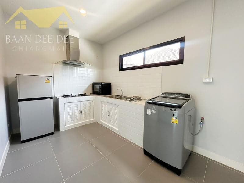 A house for rent near Christian German School Chiang Mai, Rental Price: 15,000 THB / month No.15H344, Chiang Mai, Tha Wang Tal, Saraphi, Chiang Mai, 3 Bedrooms, 110 sqm, Single Detached House For Rent, by Baandeedee Chiangmai, 500619286 - DDproperty.com