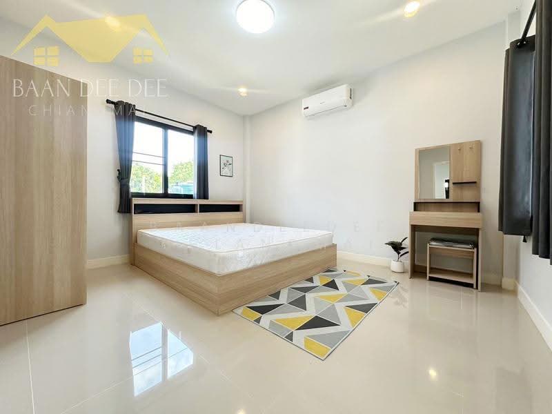 A house for rent near Christian German School Chiang Mai, Rental Price: 15,000 THB / month No.15H344, Chiang Mai, Tha Wang Tal, Saraphi, Chiang Mai, 3 Bedrooms, 110 sqm, Single Detached House For Rent, by Baandeedee Chiangmai, 500619286 - DDproperty.com