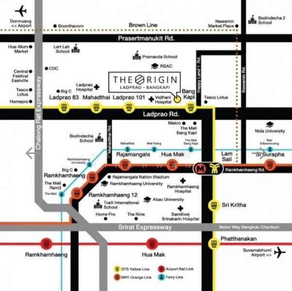 The Origin Ladprao Bangkapi, Bangkok, 3339 Lat Phrao Rd, Khlong Chan, Bang Kapi, Bangkok, 1 Bedroom, 23 sqm, Condo For Sale, by Natthaya Ninkhwan, 500619727 - DDproperty.com