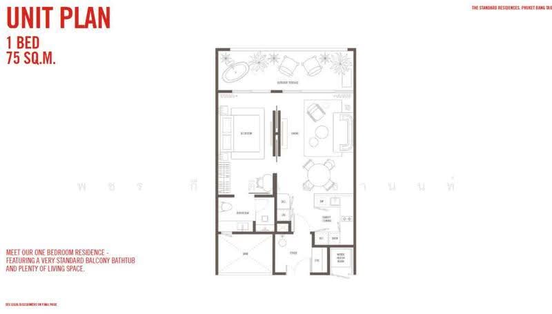 The Standard Residences Phuket Bangtao : เดอะ แสตนดาร์ด เรสซิเดนซ์ ภูเก็ต บางเทา, ภูเก็ต, Pasak-Koktanod Road, เชิงทะเล, ถลาง, ภูเก็ต, 79 ตร.ม., คอนโด ขายดาวน์, โดย พชร กีรติเมธานนท์, 500619989 - DDproperty.com
