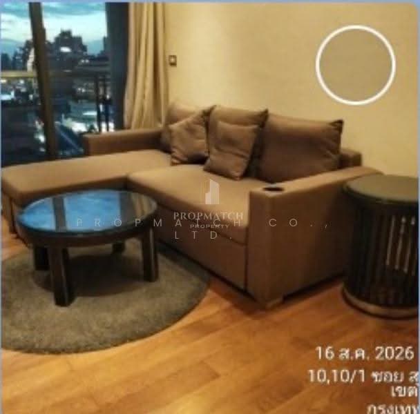 The Address Sukhumvit 28, Bangkok, 1 Soi Sukhumvit 28, Khong Tan, Khlong Toei, Bangkok, 1 Bedroom, 44 sqm, Condo For Rent, by PROPMATCH CO., LTD., 500620372 - DDproperty.com