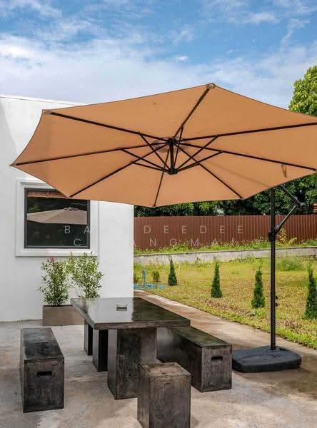A house for rent near Thawee Roj Market, Chiang Mai Rental Price: 35,000 THB / month No.10H260, Chiang Mai, Ki Lek, Mae Rim, Chiang Mai, 2 Bedrooms, 120 sqm, Single Detached House For Rent, by Baandeedee Chiangmai, 500621019 - DDproperty.com