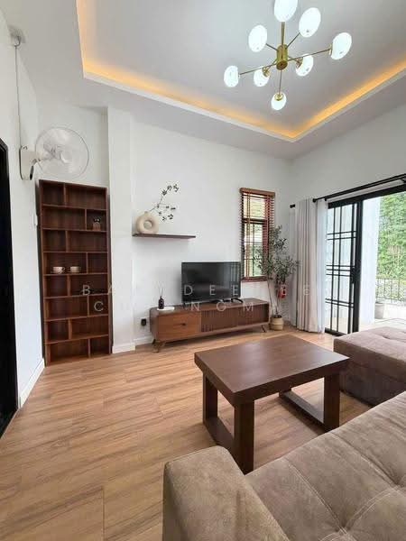 A house for rent near Thawee Roj Market, Chiang Mai Rental Price: 35,000 THB / month No.10H260, Chiang Mai, Ki Lek, Mae Rim, Chiang Mai, 2 Bedrooms, 120 sqm, Single Detached House For Rent, by Baandeedee Chiangmai, 500621019 - DDproperty.com