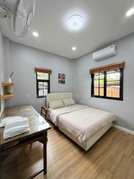 A house for rent near Thawee Roj Market, Chiang Mai Rental Price: 35,000 THB / month No.10H260, Chiang Mai, Ki Lek, Mae Rim, Chiang Mai, 2 Bedrooms, 120 sqm, Single Detached House For Rent, by Baandeedee Chiangmai, 500621019 - DDproperty.com