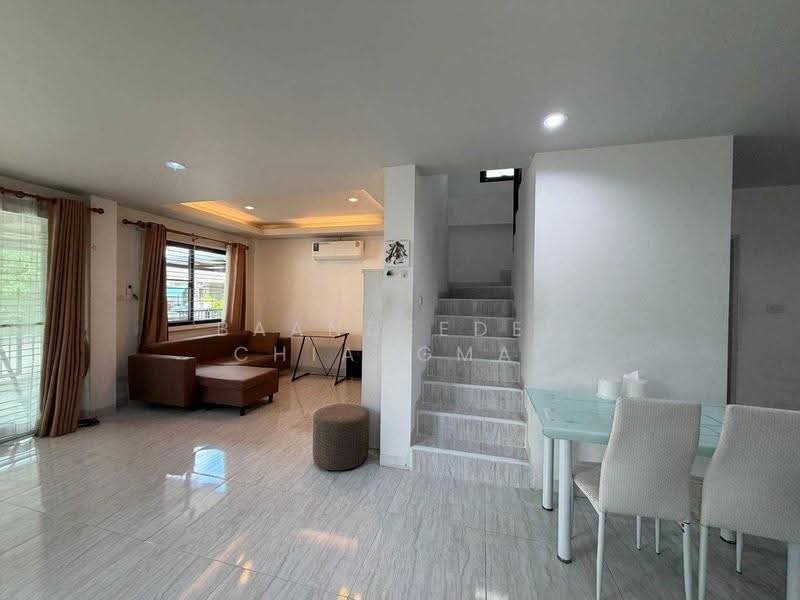 A house for rent near Kad Pakwan Market, Chiang Mai Rental Price: 15,000 THB / month No.14H1153, Chiang Mai, San Phak Wan, Hang Dong, Chiang Mai, 2 Bedrooms, 100 sqm, Single Detached House For Rent, by Baandeedee Chiangmai, 500621125 - DDproperty.com