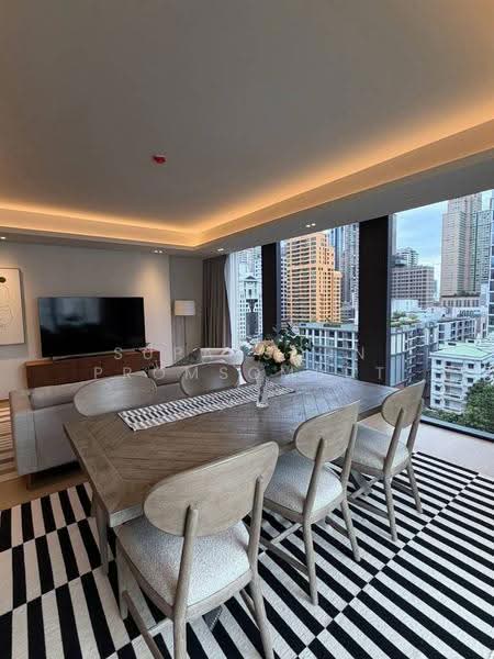 Tonson One Residence, Bangkok, Soi Tonson, Ploenchit Road, Lumphini, Pathum Wan, Bangkok, 2 Bedrooms, 102 sqm, Condo For Rent, by Supatsorn Promsombut, 500621374 - DDproperty.com