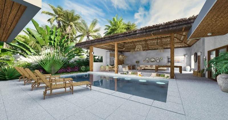 Bali Style 3 Bed Beachfront Pool Villa in Hua Thanon, สุราษฎร์ธานี, มะเร็ต, เกาะสมุย, สุราษฎร์ธานี, 270 ตร.ม., วิลล่า ขาย, โดย Conrad Properties, 500622144 - DDproperty.com