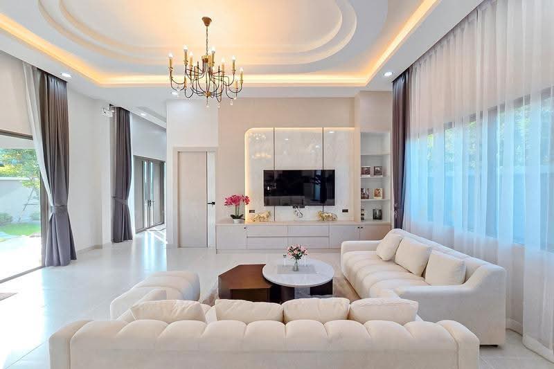 For sale house 4 bedrooms at Mabprachan Lake, Pattaya, Chon Buri (Pattaya), Na Kloe, Bang Lamung (Pattaya), Chon Buri (Pattaya), 4 Bedrooms, 270 sqm, Single Detached House For Sale, by วชิราพันธ์ โฟรห์ลิค, 500622651 - DDproperty.com