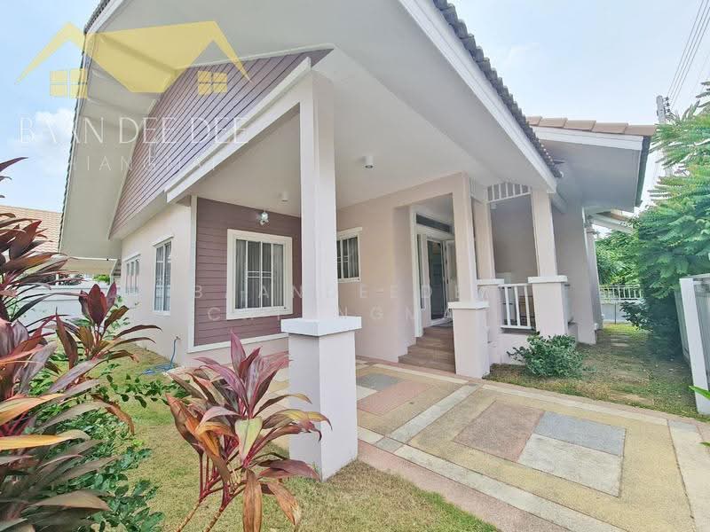 A house for rent near Tarua Market, Chiang Mai Rental Price: 15,000 THB / month Property No.12H140, Chiang Mai, San Pu Loei, Doi Saket, Chiang Mai, 2 Bedrooms, 120 sqm, Single Detached House For Rent, by Baandeedee Chiangmai, 500623076 - DDproperty.com
