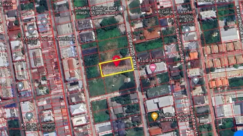 ซอยลาดพร้าว 124, Bangkok, Phlapphla, Wang Thonglang, Bangkok, , 1,060 sqm, Land For Rent, by Airada Parasarn, 500623298 - DDproperty.com