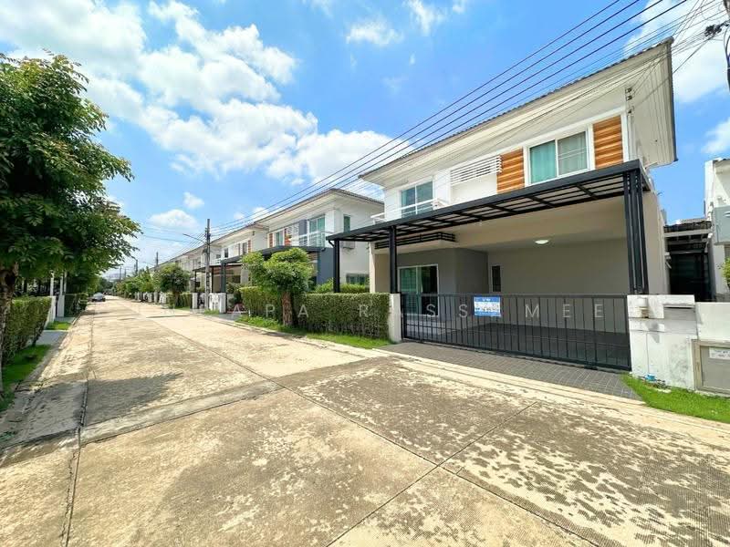 The Cluster Ville 4 Ratchaphruek-Sirinthorn, Nonthaburi, Bang Kruai-Chong Thanom Road, Mahasawat, Bang Kruai, Nonthaburi, 3 Bedrooms, 150 sqm, Semi-Detached House (Twin House) For Sale, by Punpapa Rassamee, 500623300 - DDproperty.com