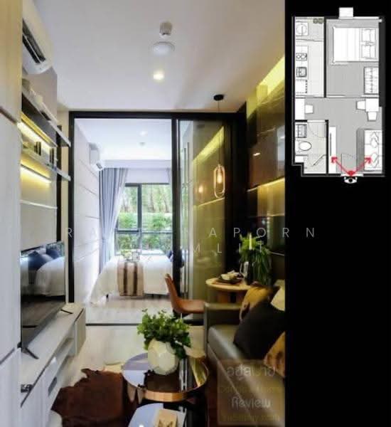 Knightsbridge Prime Onnut, Bangkok, Soi On Nut 1/1 Sukhumvit Road77, Phra Kanong Nua, Watthana, Bangkok, 1 Bedroom, 28 sqm, Condo For Rent, by Rattanaporn Khamlit, 500623629 - DDproperty.com