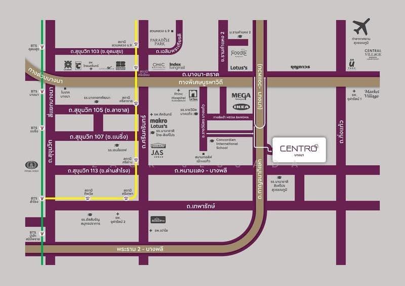 Centro Bangna, Samut Prakan, 111 Soi 3, Bang Kaeo, Bang Plee, Samut Prakan, 3 Bedrooms, 164 sqm, Single Detached House For Sale, by Zack Jessada, 500623683 - DDproperty.com