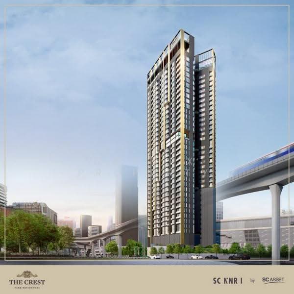 The Crest Park Residences, Bangkok, 1198 Phahonyothin Road, Jom Phon, Chatuchak, Bangkok, 1 Bedroom, 32 sqm, Condo For Rent, by Connex Property, 500623732 - DDproperty.com
