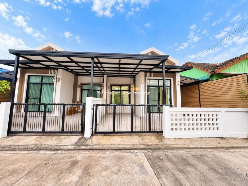 ให้เช่าบ้านแฝด ถนนชากยายจีน อ่าวอุดม ศรีราชา, Chon Buri (Pattaya), Thung Suk La, Si Racha, Chon Buri (Pattaya), 2 Bedrooms, 80 sqm, Semi-Detached House (Twin House) For Rent, by Dusit Saengfa, 500623793 - DDproperty.com