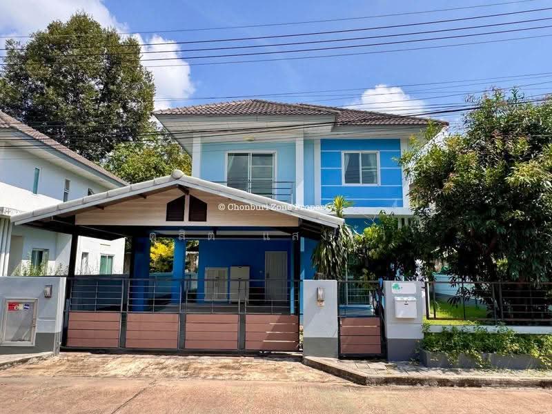 ให้เช่าบ้านเดี่ยว ม.คันทรีโฮมเลคแอนด์ปาร์ค ศรีราชา, Chon Buri (Pattaya), Surasak, Si Racha, Chon Buri (Pattaya), 3 Bedrooms, 180 sqm, Single Detached House For Rent, by Dusit Saengfa, 500623794 - DDproperty.com