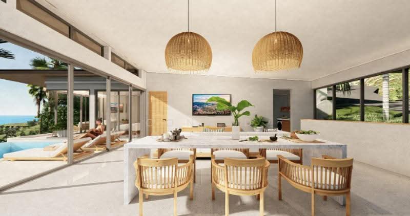 Luxury 4 Bedroom Sea View Villas for Sale in Chaweng, Surat Thani, Bo Put, Ko Samui, Surat Thani, 4 Bedrooms, 450 sqm, Villa For Sale, by Conrad Properties, 500624280 - DDproperty.com