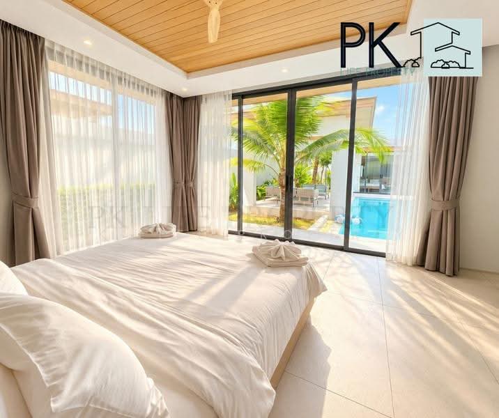 1R0185 Pool villa for rent 4 bedroom 5 bathroom 170,000/month near airport have fully furnished, Phuket, Mai Khao, Thalang, Phuket, 4 Bedrooms, 250 sqm, Villa For Rent, by PK LIFE Property, 500624420 - DDproperty.com
