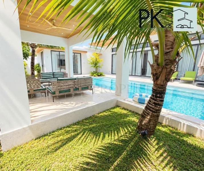 1R0185 Pool villa for rent 4 bedroom 5 bathroom 170,000/month near airport have fully furnished, Phuket, Mai Khao, Thalang, Phuket, 4 Bedrooms, 250 sqm, Villa For Rent, by PK LIFE Property, 500624420 - DDproperty.com