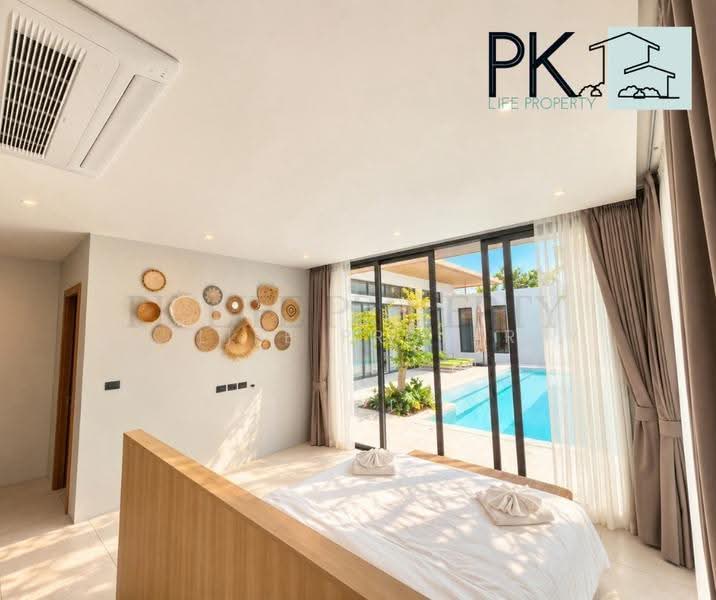 1R0185 Pool villa for rent 4 bedroom 5 bathroom 170,000/month near airport have fully furnished, Phuket, Mai Khao, Thalang, Phuket, 4 Bedrooms, 250 sqm, Villa For Rent, by PK LIFE Property, 500624420 - DDproperty.com