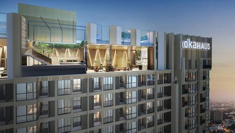Oka Haus Sukhumvit 36, Bangkok, 3399 Rama 4 Road, Khong Tan, Khlong Toei, Bangkok, 1 Bedroom, 35 sqm, Condo For Rent, by Jurarat Srichat, 500624426 - DDproperty.com
