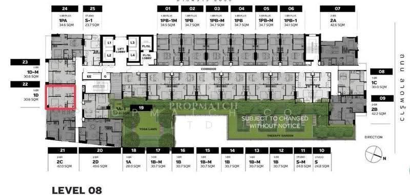 Metris District Ladprao, Bangkok, Lat Phrao Rd, Jom Phon, Chatuchak, Bangkok, 1 Bedroom, 31 sqm, Condo For Rent, by PROPMATCH CO., LTD., 500624534 - DDproperty.com