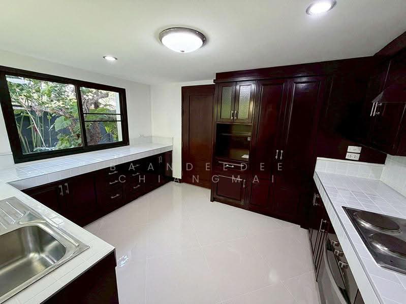 A house for rent near Panyaden International School, Rental Price: 80,000 THB / month No.14H1007, Chiang Mai, Nong Kwai, Hang Dong, Chiang Mai, 4 Bedrooms, 200 sqm, Single Detached House For Rent, by Baandeedee Chiangmai, 500624690 - DDproperty.com