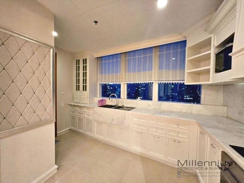 Millennium Residence : มิลเลนเนียม เรสซิเดนซ์, กรุงเทพ, ซอยสุขุมวิท 20 ถนนสุขุมวิท แขวงคลองเตยเหนือ เขตวัฒนา กรุงเทพมหานคร, คลองเตย, กรุงเทพ, 146 ตร.ม., คอนโด ให้เช่า, โดย Farida Phetnuam, 500624718 - DDproperty.com